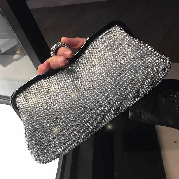 dinner fashion diamond female clutch 2019 new ladies evening dress banquet small handbag chain shoulder messenger bag
dinner fashion diamond female clutch 2019 new ladies evening dress banquet small handbag chain shoulder messenger bag