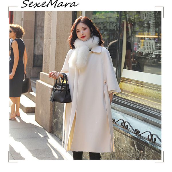 2019 winter fashion belt coats for women elegant fur collar warm long loose ladies coats, Black
2019 winter fashion belt coats for women elegant fur collar warm long loose ladies coats, Black