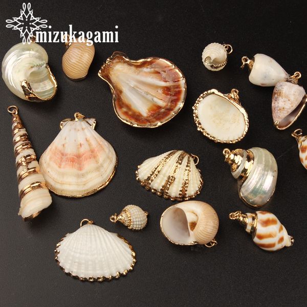 10pcs/lot natural shell pendant conch shell charms pendant natural at random for diy jewelry necklaces making accessories, Bronze;silver
10pcs/lot natural shell pendant conch shell charms pendant natural at random for diy jewelry necklaces making accessories, Bronze;silver