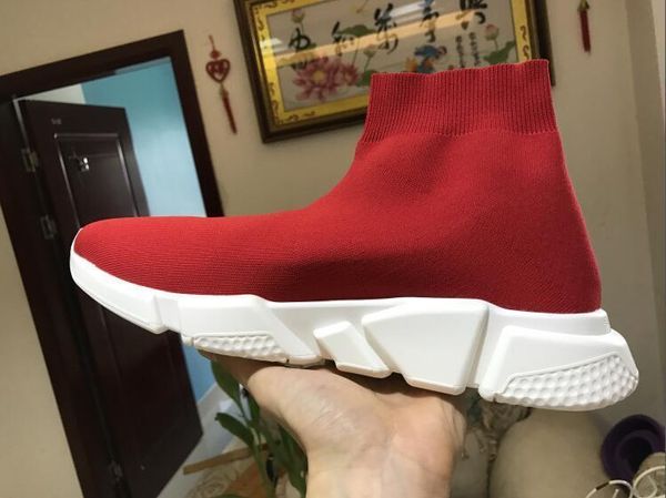 2019 new platform paris speed trainers knit sock shoe original luxury designer womens sneakers casual shoes l14, Black
2019 new platform paris speed trainers knit sock shoe original luxury designer womens sneakers casual shoes l14, Black