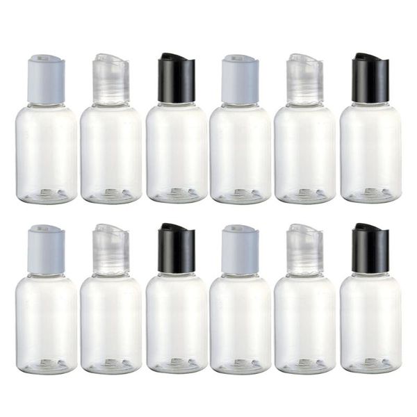 12pcs 50ml bottle shampoo plastic liquid lotion dispenser container with press cap disc caps
12pcs 50ml bottle shampoo plastic liquid lotion dispenser container with press cap disc caps