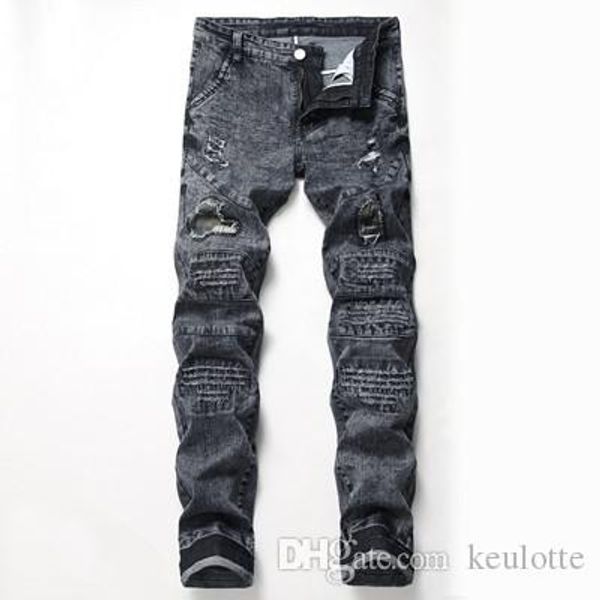 новые мужские джинсы вскользь тонкий мотоцикла джинсы denim колено изношенные hip hop ripped pants wash высокого качества байкер джинсовые и, Blue
новые мужские джинсы вскользь тонкий мотоцикла джинсы denim колено изношенные hip hop ripped pants wash высокого качества байкер джинсовые и, Blue