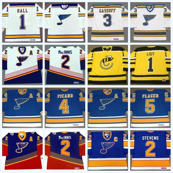 St. Louis Blues 1 GLENN HALL 1967 2 AL MacINNIS 3 AL ARBOUR 4 NOEL PICARD 5 BOB PLAGER Vintage Hockey Jersey Stitched
St. Louis Blues 1 GLENN HALL 1967 2 AL MacINNIS 3 AL ARBOUR 4 NOEL PICARD 5 BOB PLAGER Vintage Hockey Jersey Stitched