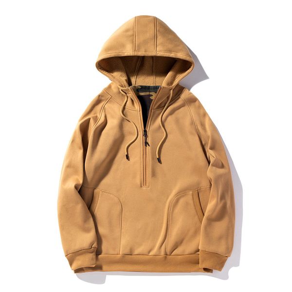 oeak 2020 new half-zip pullover mens hoodies coat men winter warm fleece streetwear hooded sweatshirt men hip hop man hoodie, Black
oeak 2020 new half-zip pullover mens hoodies coat men winter warm fleece streetwear hooded sweatshirt men hip hop man hoodie, Black