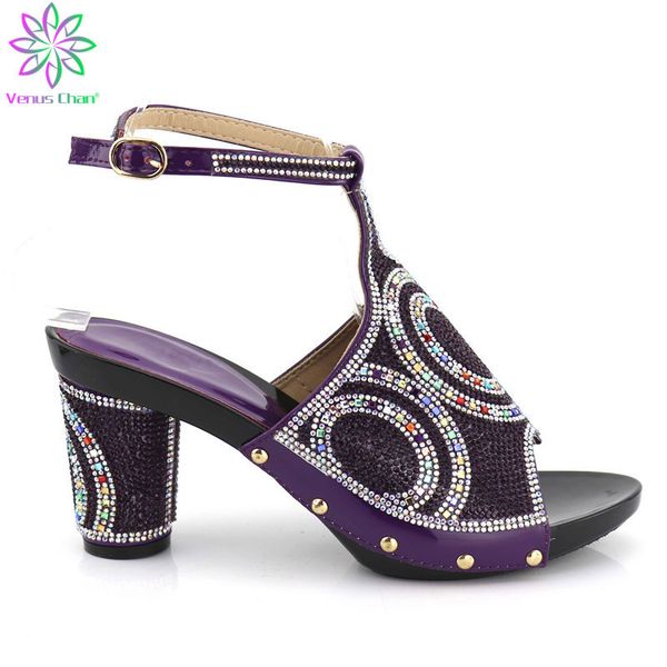 shinning crystal nigerian ladies wedding shoe italian women sandals shoe for party african wedding in purple color, Black
shinning crystal nigerian ladies wedding shoe italian women sandals shoe for party african wedding in purple color, Black