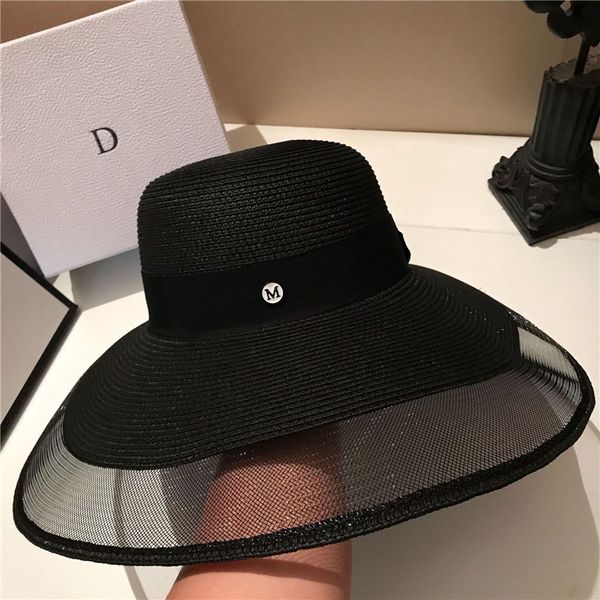 fashion holiday beach hats sun hat womens wide brim hats tide black hats ing, Blue;gray
fashion holiday beach hats sun hat womens wide brim hats tide black hats ing, Blue;gray