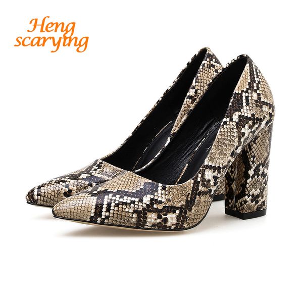 2020 summer women block 10cm high heels pumps female elegant fetish serpentine heels chunky dress shoes thick snake print pumps, Black
2020 summer women block 10cm high heels pumps female elegant fetish serpentine heels chunky dress shoes thick snake print pumps, Black