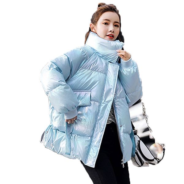 2019 bright winter jacket women stand collar long sleeve thread sleeve windproof cuffs warm coat women hem drawst short, Black
2019 bright winter jacket women stand collar long sleeve thread sleeve windproof cuffs warm coat women hem drawst short, Black
