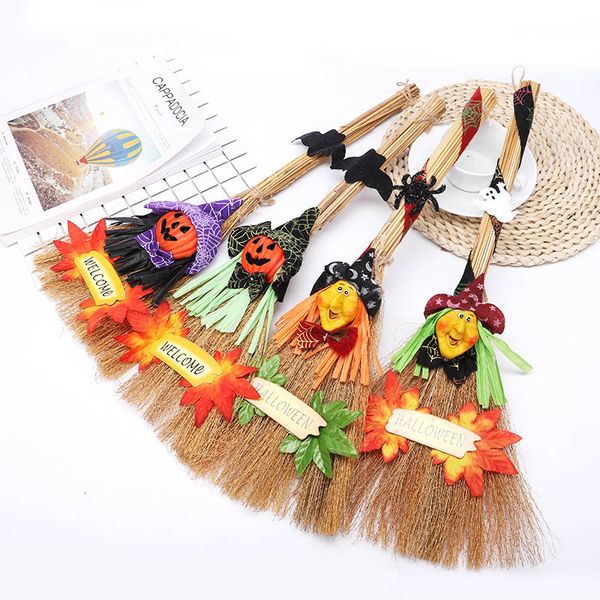 halloween decoration pumpkin wizard ghost female witches brooms lovely children cartoon dolls party props straw cloth props
halloween decoration pumpkin wizard ghost female witches brooms lovely children cartoon dolls party props straw cloth props