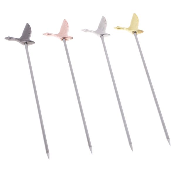 4pcs stainless steel picks fruits pin fruits cocktail signs fruit fork wine tool bar ware
4pcs stainless steel picks fruits pin fruits cocktail signs fruit fork wine tool bar ware