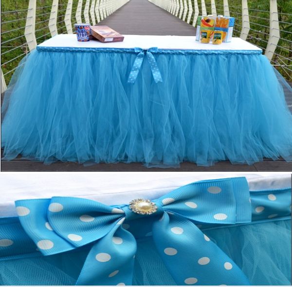 new arriva lovely tulle tutu table skirt kids baby shower birthday party wedding decor polka dot pink yellow blue purple green
new arriva lovely tulle tutu table skirt kids baby shower birthday party wedding decor polka dot pink yellow blue purple green