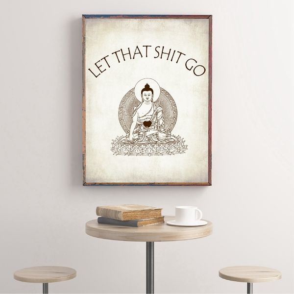 пусть это дерьмо go wall art print йогу плакат декора стены, весёлый quote zen vintage art картина холст картины домашнее украшение
пусть это дерьмо go wall art print йогу плакат декора стены, весёлый quote zen vintage art картина холст картины домашнее украшение