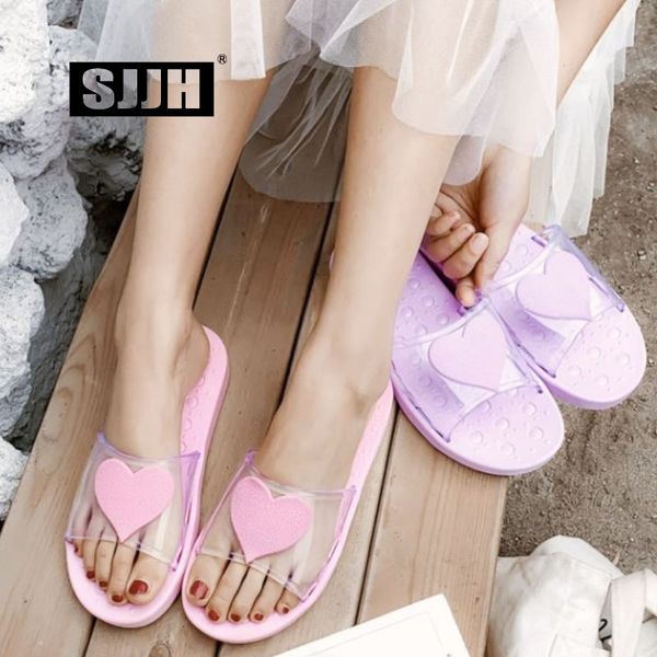 sjjh woman plastic lovers heart slippers indoor soft comfortable footwear bedroom couples slides bathroom casual shoes a1353, Black
sjjh woman plastic lovers heart slippers indoor soft comfortable footwear bedroom couples slides bathroom casual shoes a1353, Black