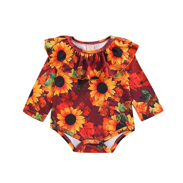 sagace newborn girl romper bodysuit long sleeve sunflower print clothes for baby girl clothes infant romper playsuit, White
sagace newborn girl romper bodysuit long sleeve sunflower print clothes for baby girl clothes infant romper playsuit, White
