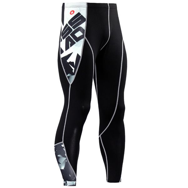 2017 new fashion mens compression pants 3d print quick dry skinny leggings tights fitness mma pants stitching tousers, Black
2017 new fashion mens compression pants 3d print quick dry skinny leggings tights fitness mma pants stitching tousers, Black