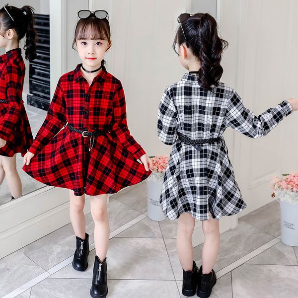 children dresses for girls 2020 spring plaid cotton long sleeve girls dress 4 6 8 10 12 years teenage autumn shirt kids clothes, Red;yellow
children dresses for girls 2020 spring plaid cotton long sleeve girls dress 4 6 8 10 12 years teenage autumn shirt kids clothes, Red;yellow