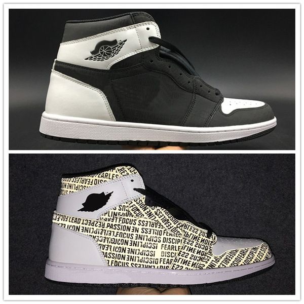 Mens 1s Basketball Shoes 3M Letter High Cut 2019 Black White RE2PECT Suede Designer Luxury Outdoor Athletic Sports Sneakers With Box 
Mens 1s Basketball Shoes 3M Letter High Cut 2019 Black White RE2PECT Suede Designer Luxury Outdoor Athletic Sports Sneakers With Box