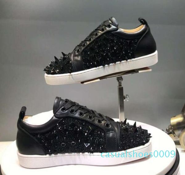 2018 red bottoms sneakers for men casual women luxury blue crystal outdoors red bottom designer chaussures zapatillas size 36-47 c09, Black
2018 red bottoms sneakers for men casual women luxury blue crystal outdoors red bottom designer chaussures zapatillas size 36-47 c09, Black