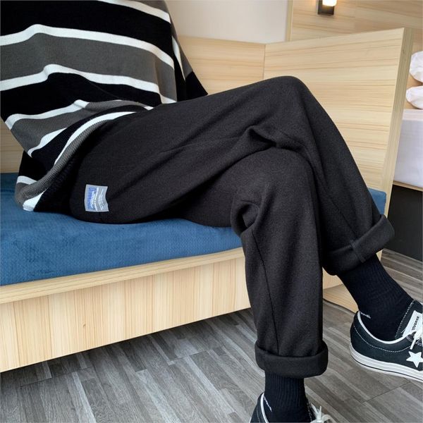 nice autumn and winter korean version of loose woolen trousers solid color fashion casual pants black / gray m-2xl, White;black
nice autumn and winter korean version of loose woolen trousers solid color fashion casual pants black / gray m-2xl, White;black