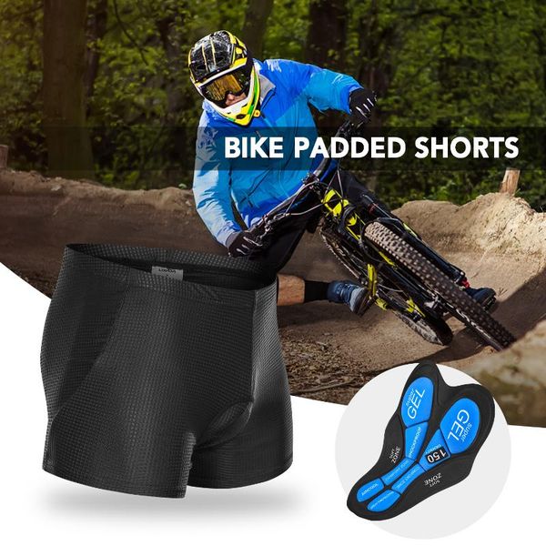 cycling shorts lixada men bike padded 3d underwear bicycle padding riding biking running hiking, Black
cycling shorts lixada men bike padded 3d underwear bicycle padding riding biking running hiking, Black