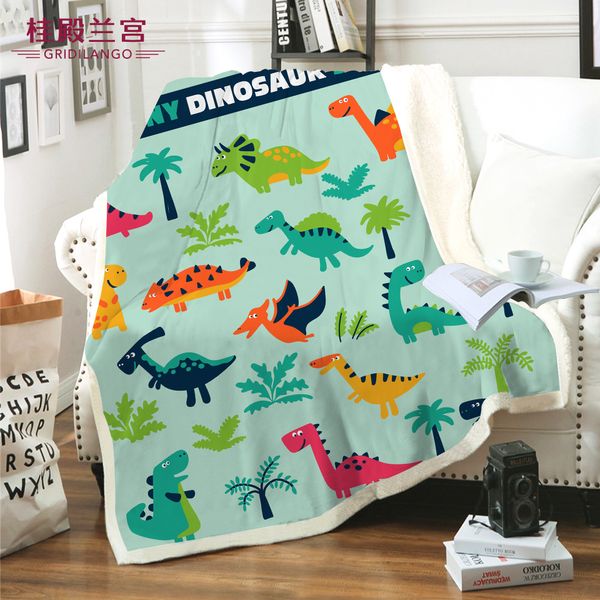 gridilango customized cartoon dinosaur microfiber bed blanket plush sherpa jurassic throw blanket for kids gifts dropshipping
gridilango customized cartoon dinosaur microfiber bed blanket plush sherpa jurassic throw blanket for kids gifts dropshipping