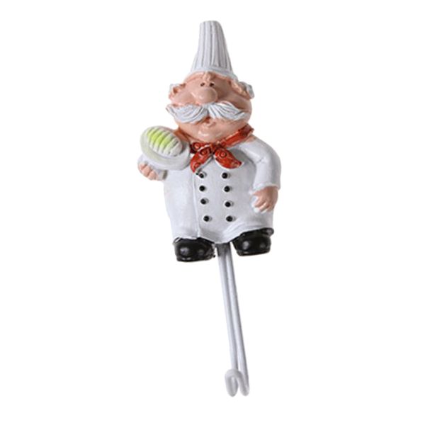 creative cartoon chef shape stainless steel sticky hooks wall door clothes coat hat hanger kitchen bathroom rustproof towel hooks
creative cartoon chef shape stainless steel sticky hooks wall door clothes coat hat hanger kitchen bathroom rustproof towel hooks