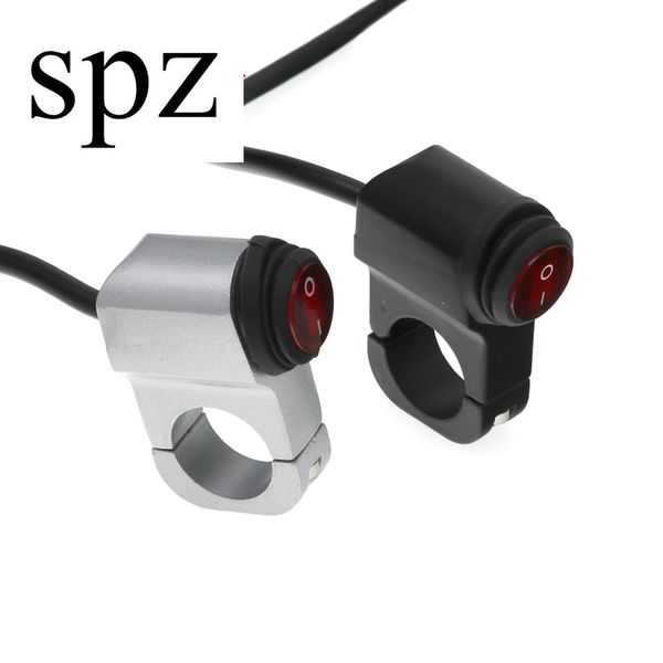 motolovee 7/8"motorcycle cnc aluminium alloy switches waterproof 22mm handlebar headlight switch and 3 wires with red led light
motolovee 7/8"motorcycle cnc aluminium alloy switches waterproof 22mm handlebar headlight switch and 3 wires with red led light
