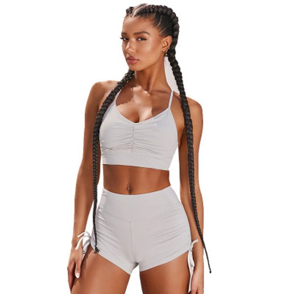 womens clothing 2 piece set summer short sets crop short set tracksuits yogawear workout sports vest shortswear trendy casul suit, Gray
womens clothing 2 piece set summer short sets crop short set tracksuits yogawear workout sports vest shortswear trendy casul suit, Gray