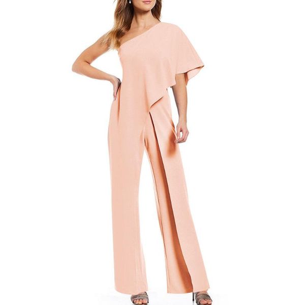 women elegant evening party ruffles jumpsuit one shoulder wide leg solid clubwear summer playsuit ladies loose long casualromper, Black;white
women elegant evening party ruffles jumpsuit one shoulder wide leg solid clubwear summer playsuit ladies loose long casualromper, Black;white