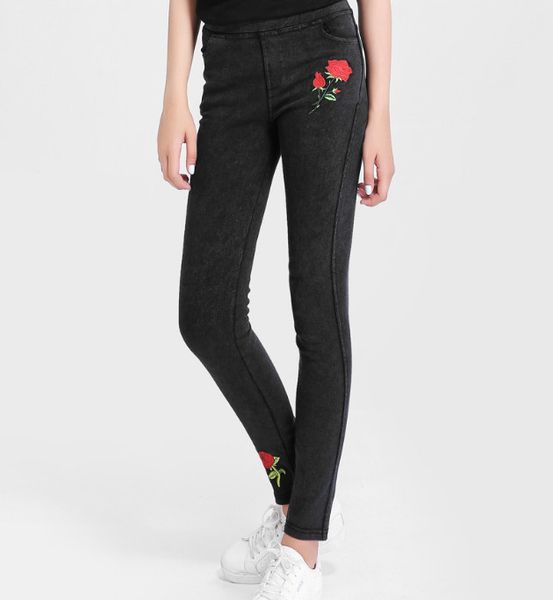 l-5xl plus size high waist jeans woman 2020 elegant casual elastic waist black jeans robe floral embroidery pencil fw491, Blue
l-5xl plus size high waist jeans woman 2020 elegant casual elastic waist black jeans robe floral embroidery pencil fw491, Blue