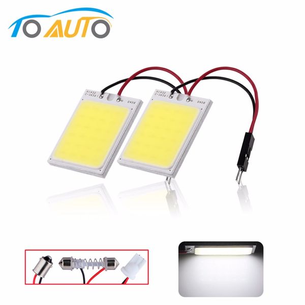 2pcs 24 cob led car panel interior light t10 festoon dome adapter w5w c5w car led bulbs reading lamp light source 12v
2pcs 24 cob led car panel interior light t10 festoon dome adapter w5w c5w car led bulbs reading lamp light source 12v