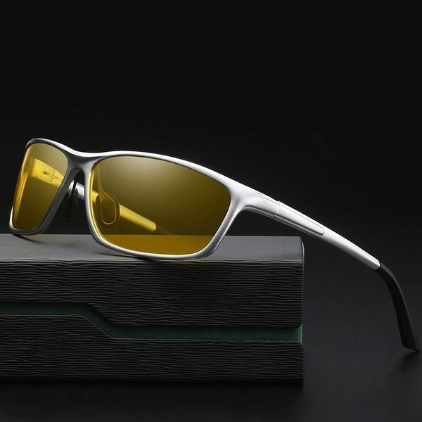 sunglasses aoron night vision glasses men aluminium magnesium frame polarized goggles for car driving anti glare 2179, White;black
sunglasses aoron night vision glasses men aluminium magnesium frame polarized goggles for car driving anti glare 2179, White;black