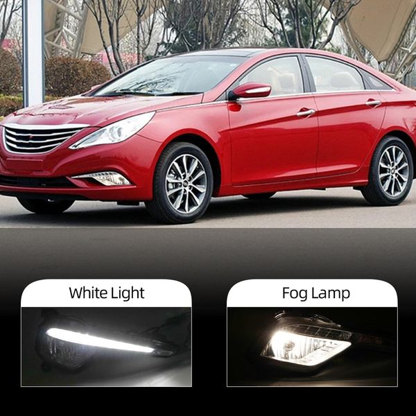 2pcs car led drl daylights auto daytime driving running light white for hyundai sonata 8 2013 2014
2pcs car led drl daylights auto daytime driving running light white for hyundai sonata 8 2013 2014
