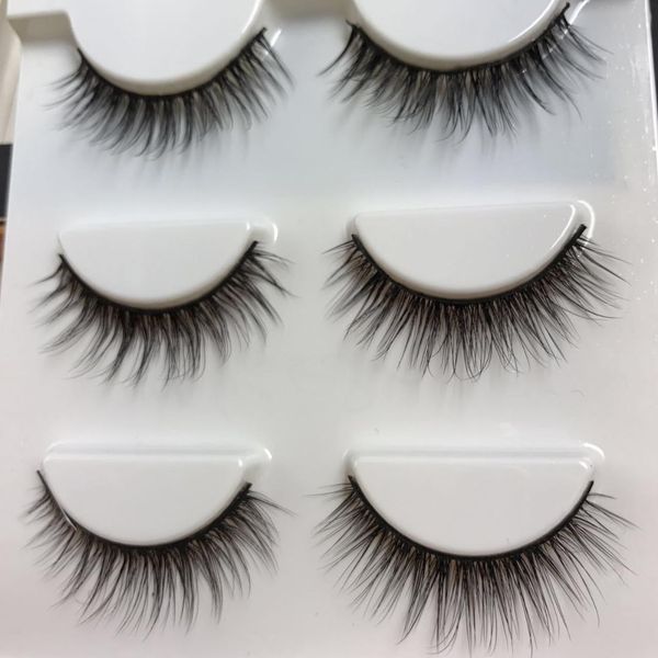 3 pairs false eyelashes 25mm faux mink lashes handmade visothick eyelashes natural long 3d mink lashes makeup
3 pairs false eyelashes 25mm faux mink lashes handmade visothick eyelashes natural long 3d mink lashes makeup