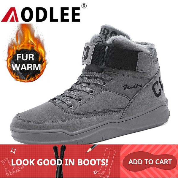 men casual sneakers new arrival high plush fur warm winter boots for men fashion comfortable soft hard-wearing shoes aodlee, Black
men casual sneakers new arrival high plush fur warm winter boots for men fashion comfortable soft hard-wearing shoes aodlee, Black