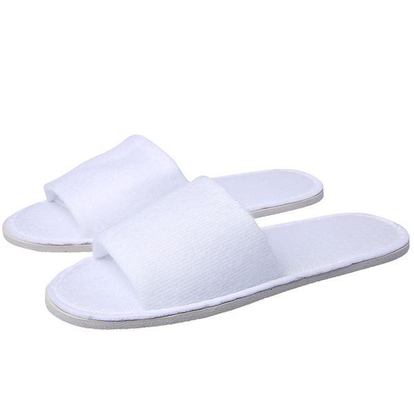 20 pair disposable slippers spa l guest slippers open toe towel indoor disposable, Black;grey
20 pair disposable slippers spa l guest slippers open toe towel indoor disposable, Black;grey