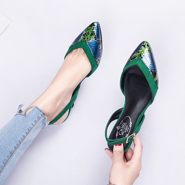 european size 30-44 summer women's shoes low heel coloured large size 41 42 43 snake print heels classic women shoes slingbacks, Black
european size 30-44 summer women's shoes low heel coloured large size 41 42 43 snake print heels classic women shoes slingbacks, Black