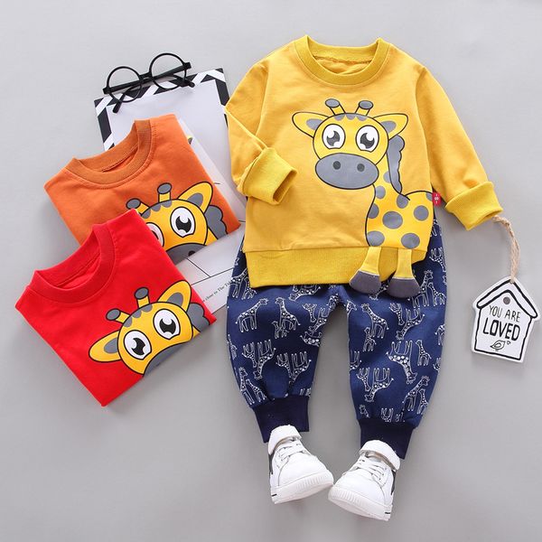 malayu baby boys clothing sets 2020 new autumn baby kids clothes long sleeve cute giraffe sports casual suits children clothes, White
malayu baby boys clothing sets 2020 new autumn baby kids clothes long sleeve cute giraffe sports casual suits children clothes, White