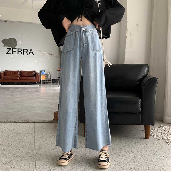woman jeans high waist clothes wide leg denim clothing streetwear vintage quality 2020 fashion harajuku loose straight pants, Blue
woman jeans high waist clothes wide leg denim clothing streetwear vintage quality 2020 fashion harajuku loose straight pants, Blue