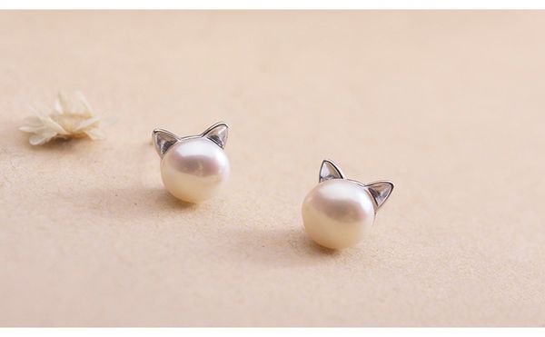 ювелирные изделия серьги моды имитация pearl серьги сладкие cute cat ear дизайн мода для женщин корейского стиля оптовая, Silver
ювелирные изделия серьги моды имитация pearl серьги сладкие cute cat ear дизайн мода для женщин корейского стиля оптовая, Silver