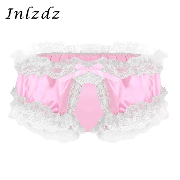 sissy panties for mens shiny ruffled lace lingerie gay underwear super frilly ruffled crotchless sissy briefs male panties, Black;white
sissy panties for mens shiny ruffled lace lingerie gay underwear super frilly ruffled crotchless sissy briefs male panties, Black;white