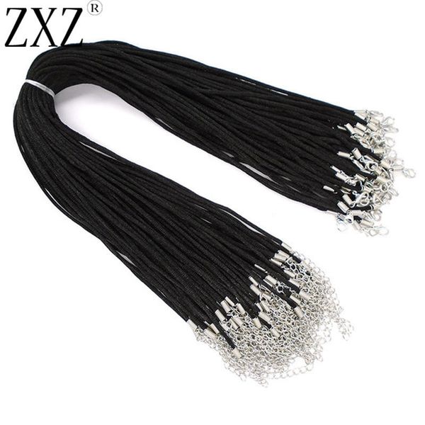 wholesale lot 50pcs black 2mm round satin silk cord necklace with lobster extension chain 16"-32" lead & nickel free, Silver
wholesale lot 50pcs black 2mm round satin silk cord necklace with lobster extension chain 16"-32" lead & nickel free, Silver