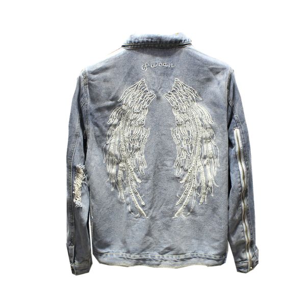 fashion brand casual embroidery wing man vintage denim jacket selvedge streetwear harajuku punk motorcycle jean washed destroy, Black;brown
fashion brand casual embroidery wing man vintage denim jacket selvedge streetwear harajuku punk motorcycle jean washed destroy, Black;brown