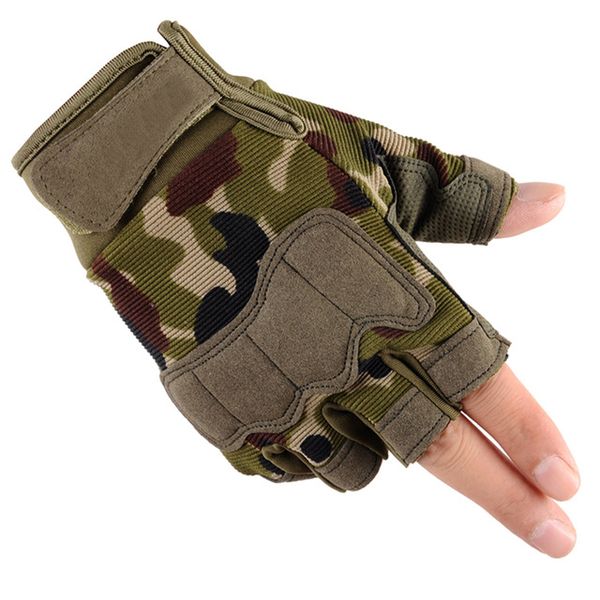 army tactical half finger bicycle camouflage gloves men women sports climbing fitness driving anti-skid gloves, Blue;gray
army tactical half finger bicycle camouflage gloves men women sports climbing fitness driving anti-skid gloves, Blue;gray