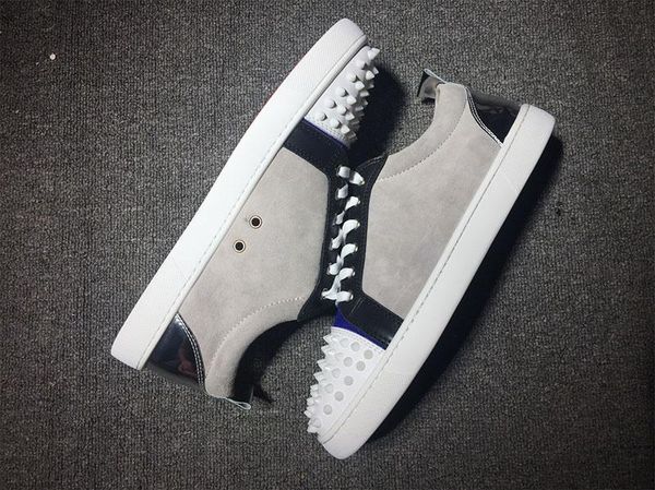 mens red bottoms shoes for men brand designer low fashion studded spikes flats casual bottom sneakers zapatillas des chaussures c01, Black
mens red bottoms shoes for men brand designer low fashion studded spikes flats casual bottom sneakers zapatillas des chaussures c01, Black