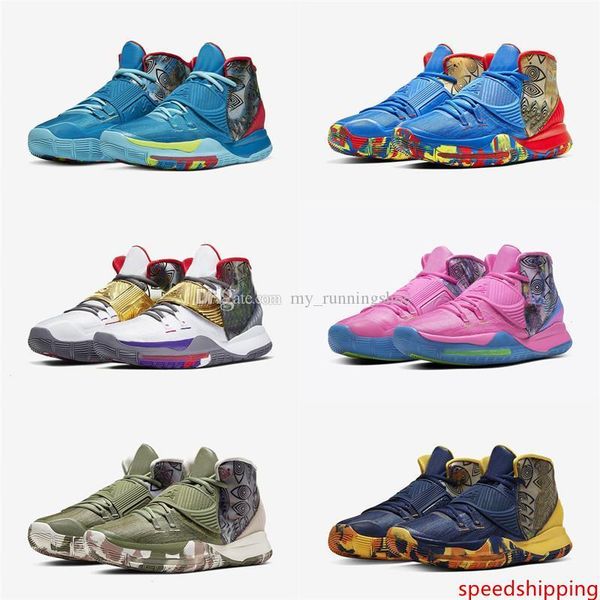 new designer sneaker kyrie 6 pre-heat nyc la shanghai beijing guangzhou miami houston heal the world 6s basketbal sports shoes size7-12
new designer sneaker kyrie 6 pre-heat nyc la shanghai beijing guangzhou miami houston heal the world 6s basketbal sports shoes size7-12