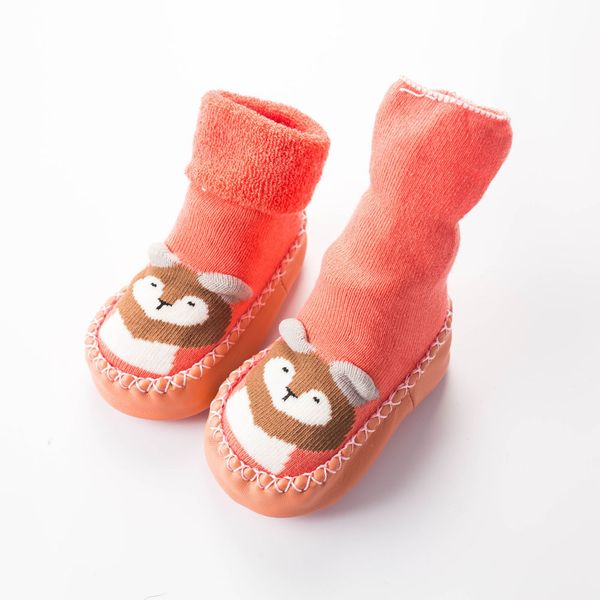 autumn winter baby socks with rubber shoes kids socks cartoon sock infant baby anti-slip step floor soles leather baby steps, Pink;yellow
autumn winter baby socks with rubber shoes kids socks cartoon sock infant baby anti-slip step floor soles leather baby steps, Pink;yellow