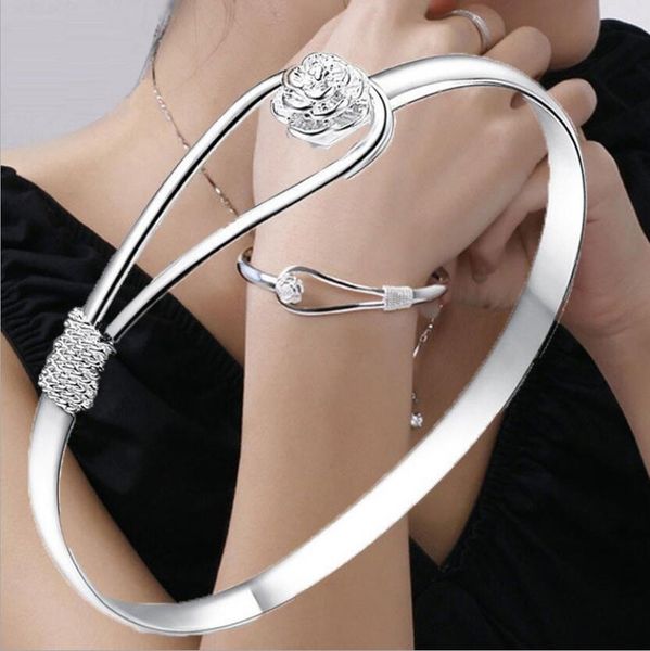 designer jewelry flower bracelets cherry flower bangles for women simple romantic fashion of shipping, Black
designer jewelry flower bracelets cherry flower bangles for women simple romantic fashion of shipping, Black