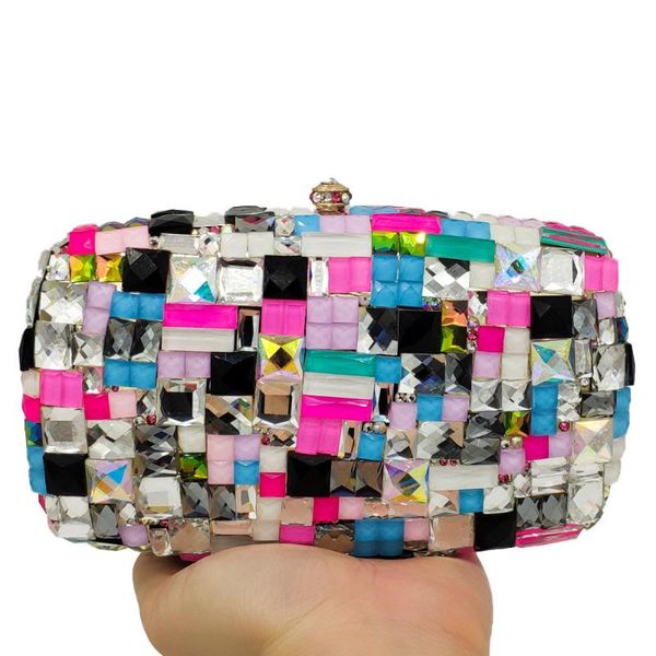 multicolored rhinestone handbags fashion women evening clutch purse ladies party prom purses mini bags
multicolored rhinestone handbags fashion women evening clutch purse ladies party prom purses mini bags