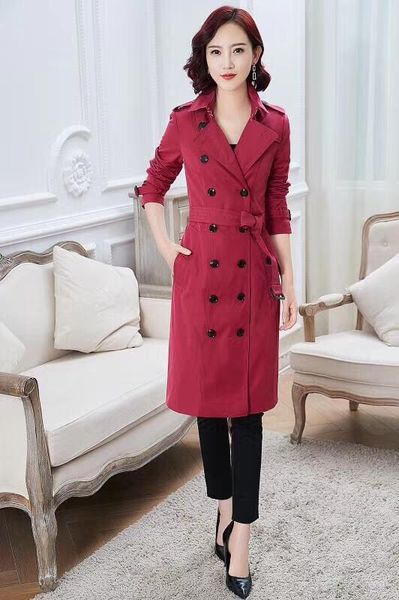 women's trench coats gabardine long windbreaker belt waterproof double-breasted new english style autumn winter solid color british 78c, Tan;black
women's trench coats gabardine long windbreaker belt waterproof double-breasted new english style autumn winter solid color british 78c, Tan;black